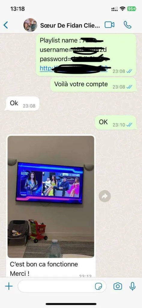 WhatsApp customer feedback screenshot 6 for edgetv